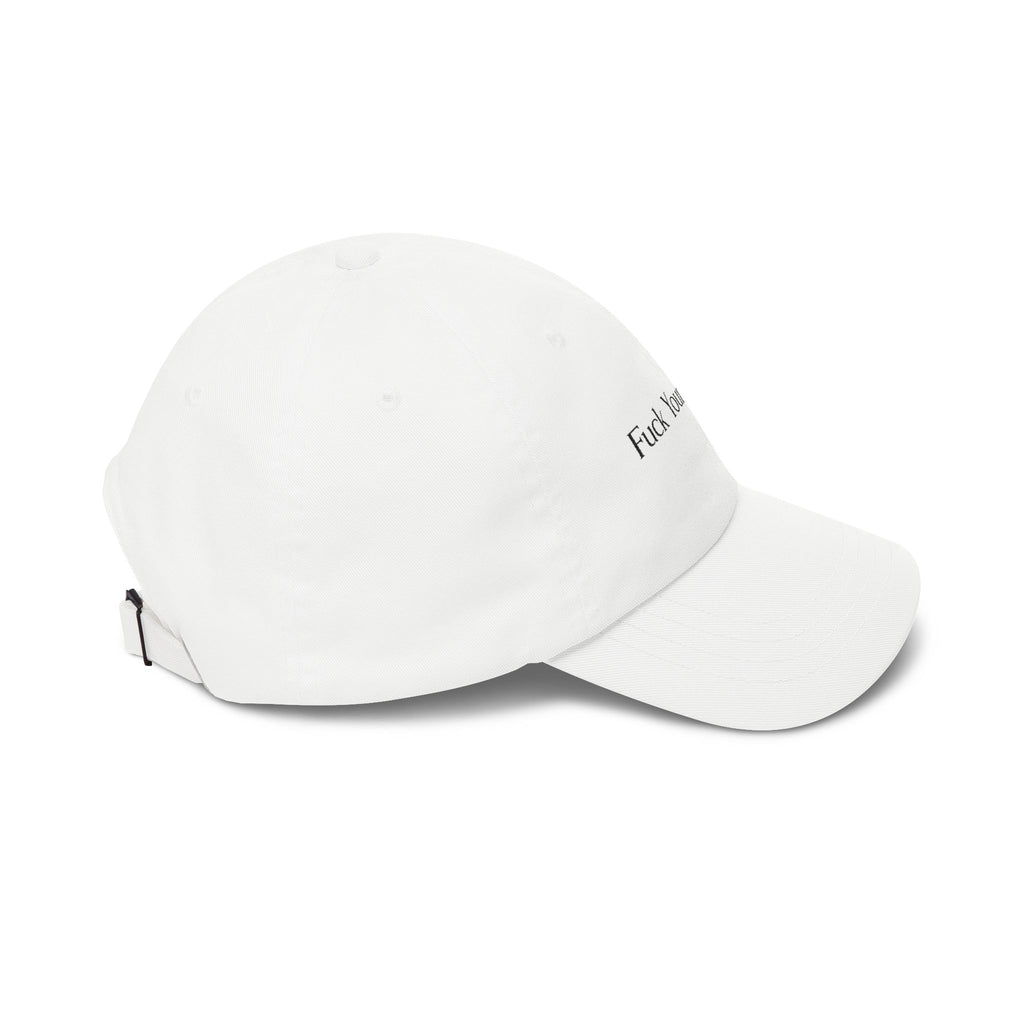 Dad Cap — Embroidered “Fuck Your Mother” Statement Hat
