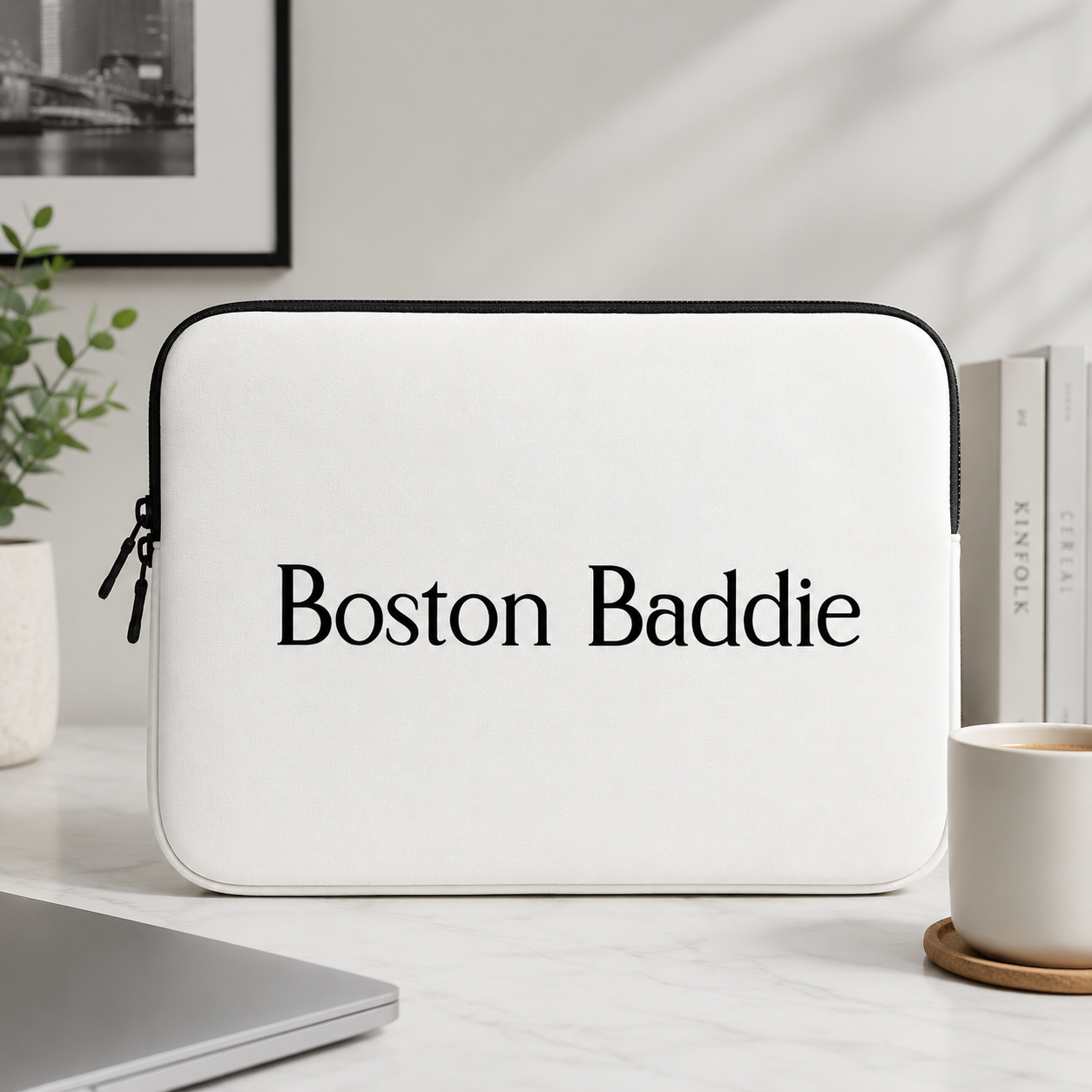Laptop Sleeve — Boston Baddie Protective Sleeve (Stylish City Pride)