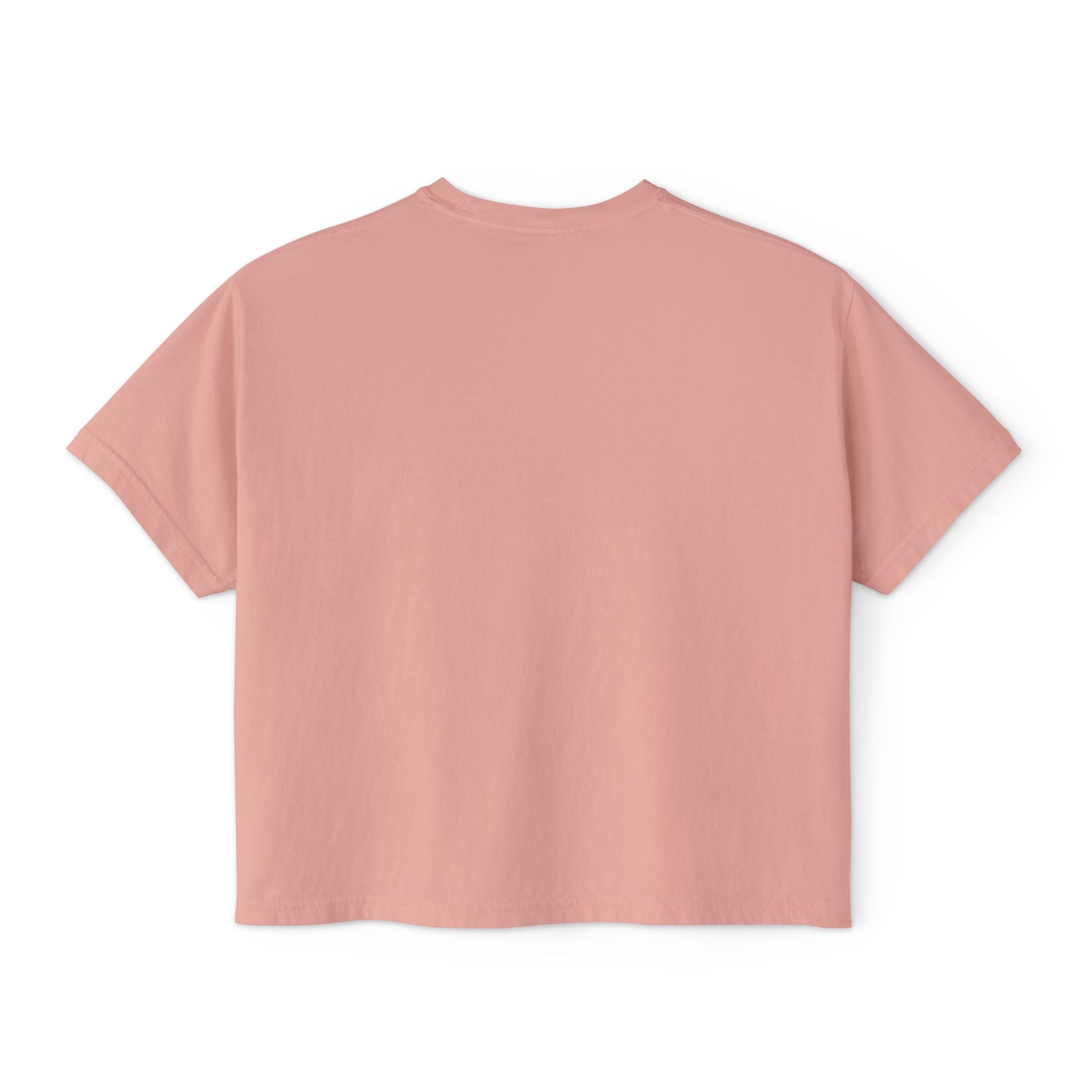 Boxy Tee — "Fuck It Up" Minimalist Slogan Women's Crop T-Shirt
