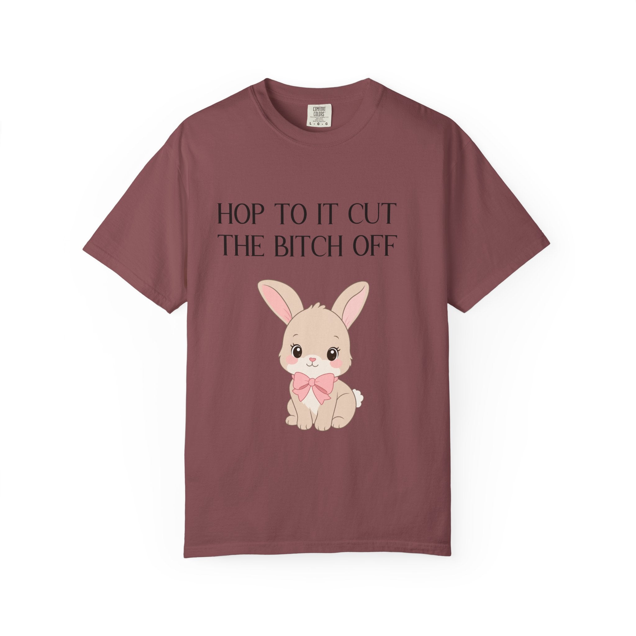 Bunny 'Hop To It Cut The Bitch Off' T-Shirt
