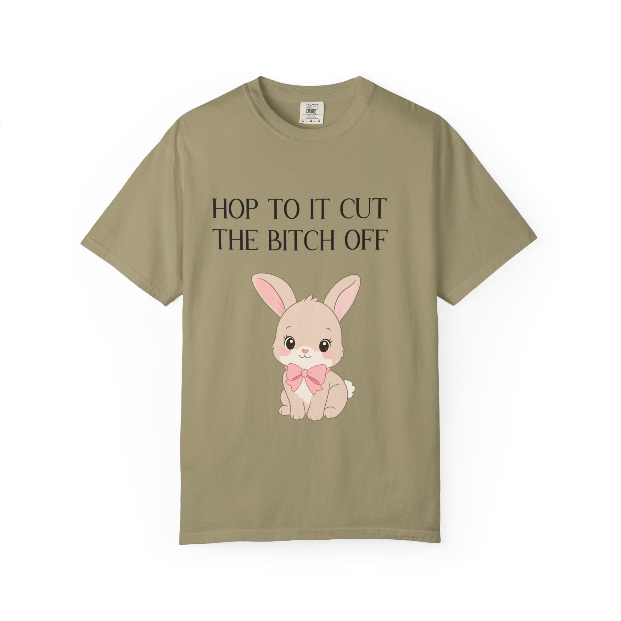 Bunny 'Hop To It Cut The Bitch Off' T-Shirt